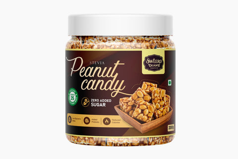 Stevia Peanut Candy – Zero Added Sugar | 200g