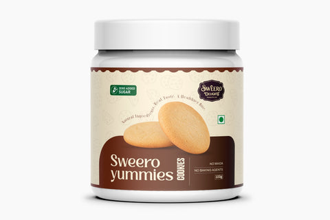 Sweero Yummies Cookies – Zero Added Sugar | No Maida | 100g