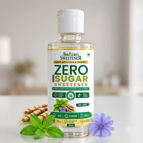 Sweero Sweetener – Zero Added Sugar | Stevia & Chicory | 250ml