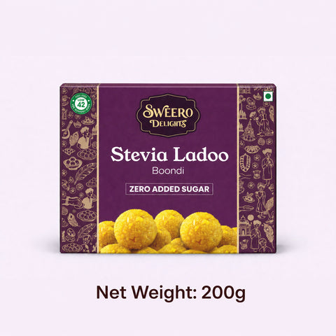 No Added Sugar Boondi Ladoo 200g | Sweero Delights