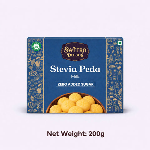 No Added Sugar Milk Peda 200g | Sweero Delights